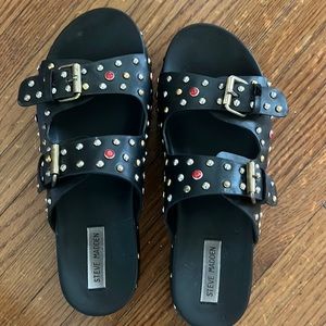 Steve Madden slides. Size 9